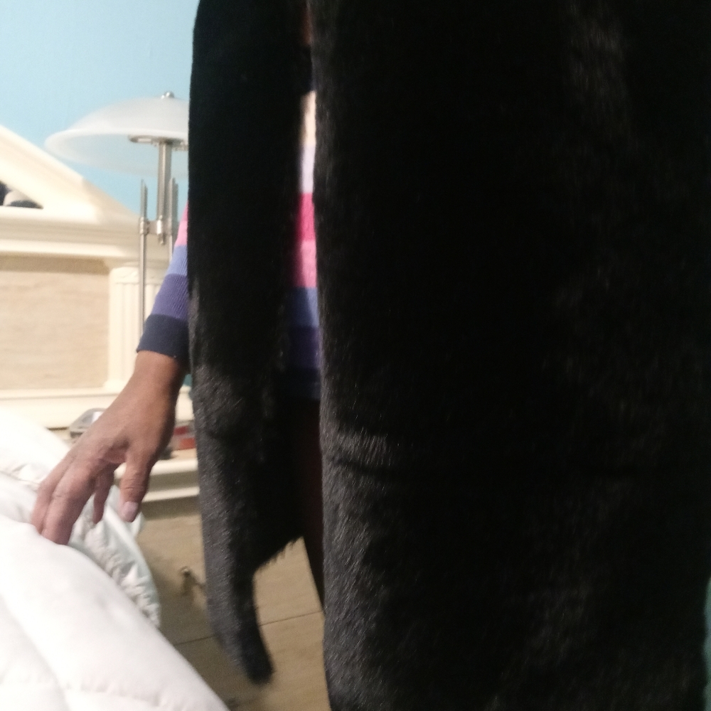 Fur 3/4 length vest Size M/L